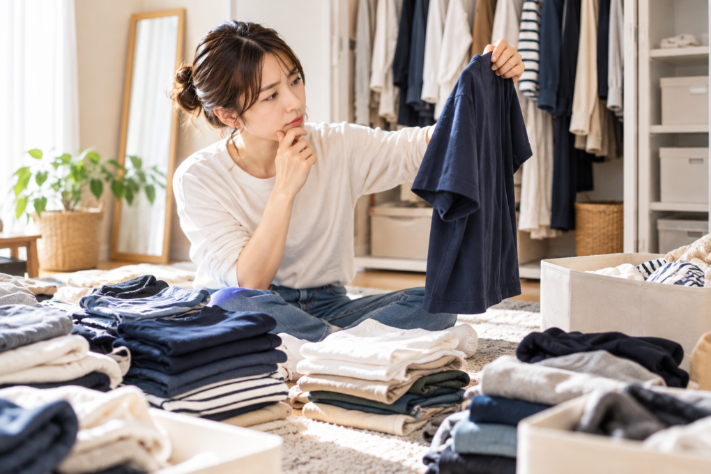 クローゼットの服を減らす判断基準