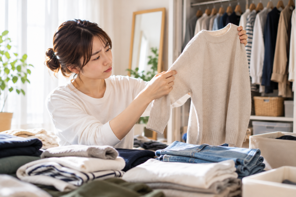 後悔しないために知っておきたい服を減らす6つの判断基準