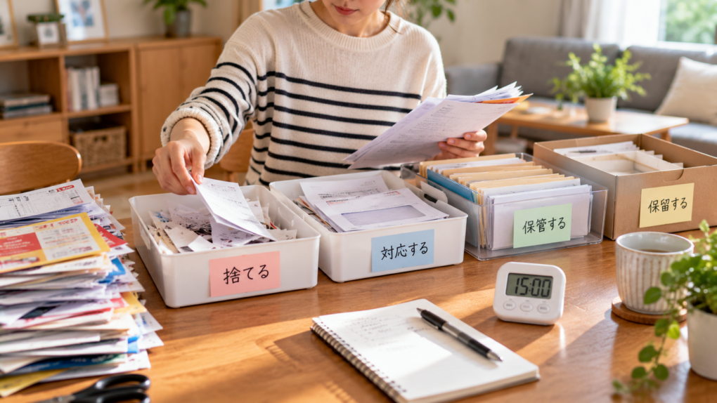 書類を15分で片付ける5つの手順
