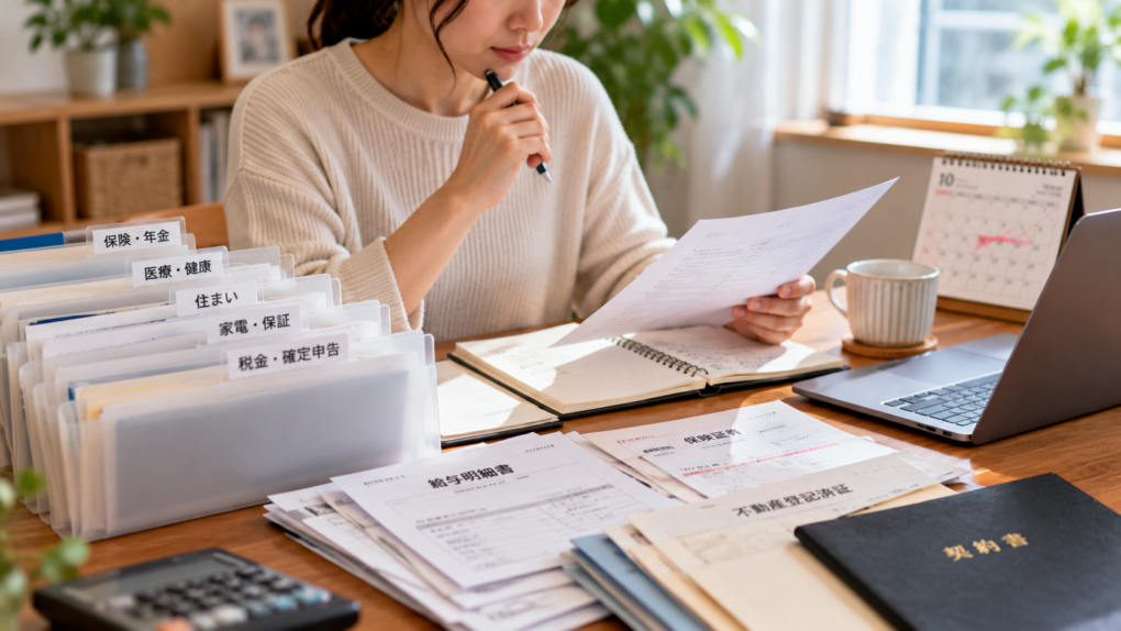 書類の保管期間一覧と捨てる前の注意点